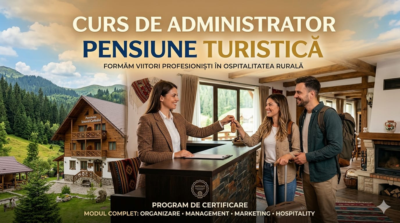 Course Image ADMINISTRATOR PENSIUNE TURISTICĂ